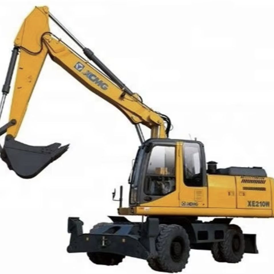XE210W 20Ton Durable Wheel Excavator Suitable for Municipal Highway Construction