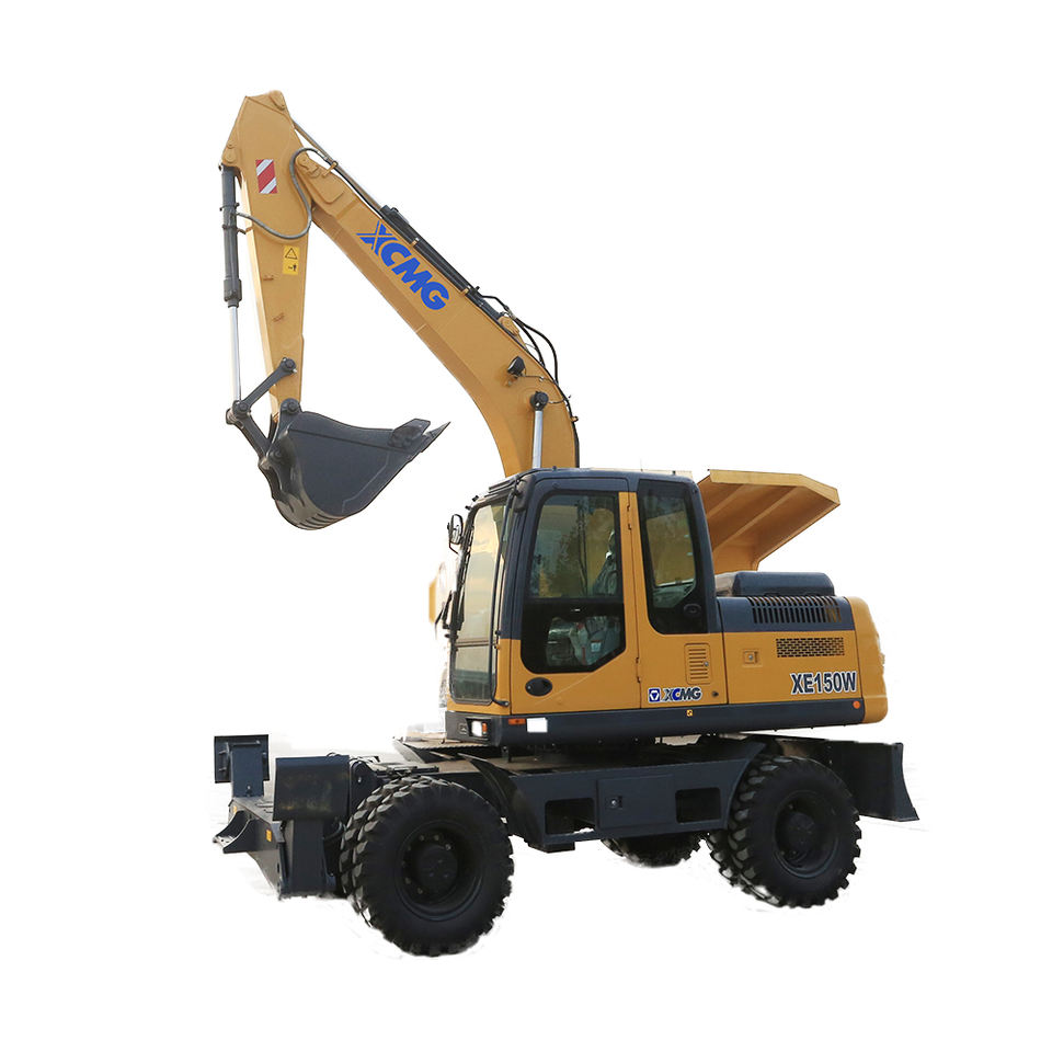 XE150W 15Ton High Quality Wheel Excavator From for Construction Works