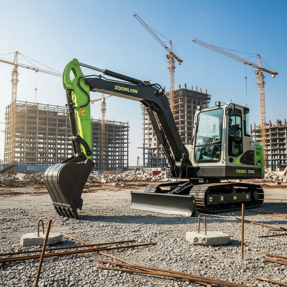 Hot ZE60E-1 Hydraulic Crawler Excavator 6Ton Construction Machinery for Sale